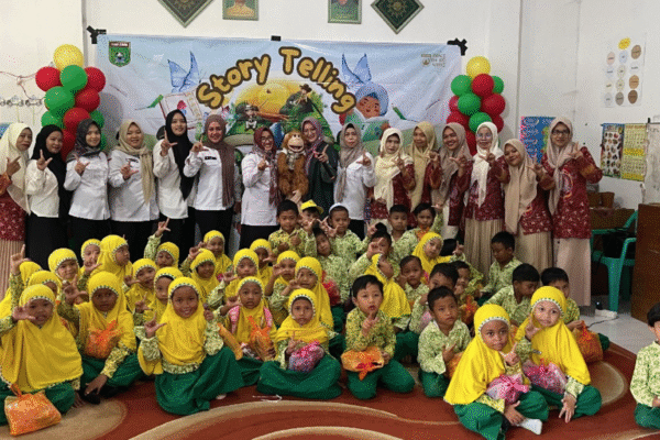Pemkab Tanbu Gelar Kegiatan Mendongeng untuk Tanamkan Karakter Positif